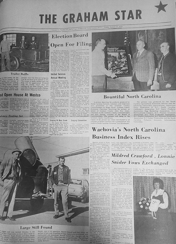 The Star’s front page from 50 years ago: Jan. 11, 1974.