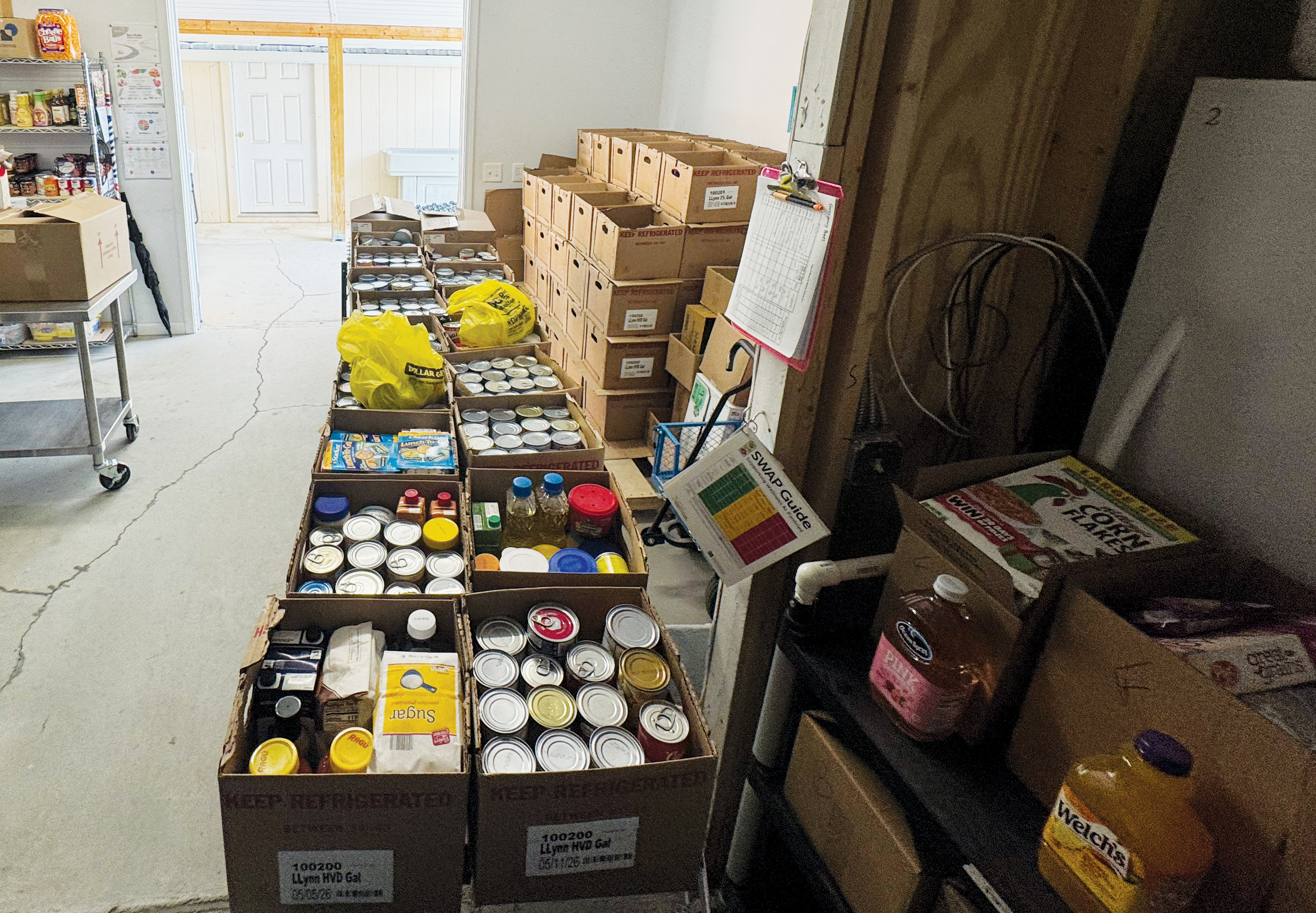 As a result of the annual MINIs on the Dragon event, over 1,000 pounds of food was donated to Robbinsville's Five Point Center.