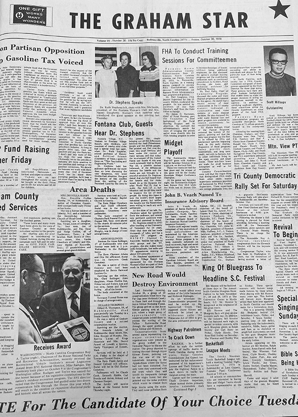 The Star’s front page from 55 years ago: Oct. 30, 1970.