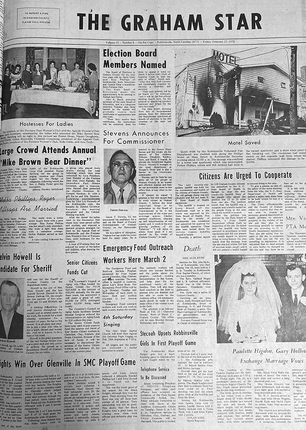 The Star's front page from 55 years ago: Feb. 27, 1970.