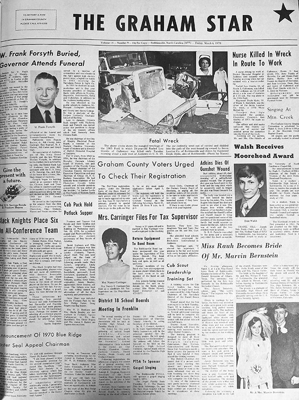 The Star’s front page from 55 years ago: March 6, 1970.