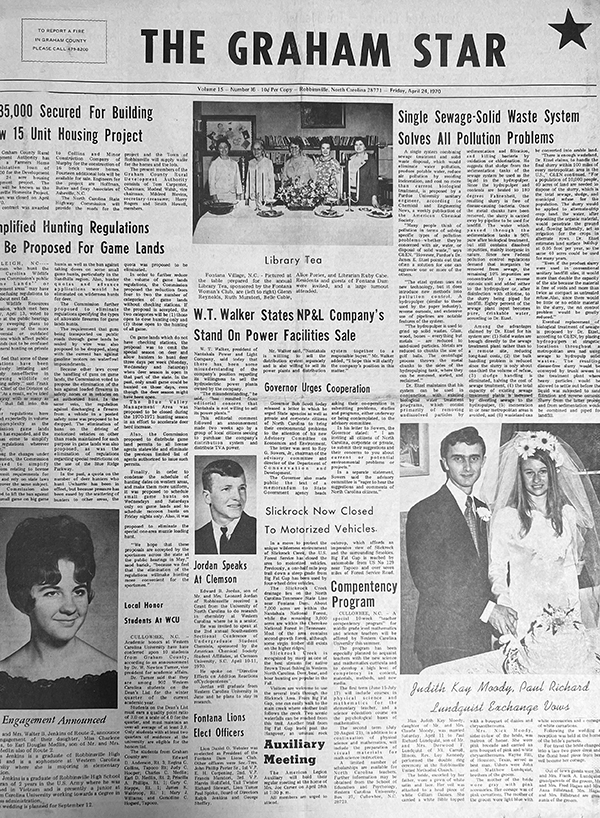 The Star's front page from 55 years ago: April 24, 1970.