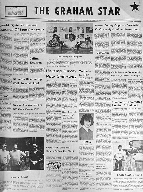 The Star's front page from 55 years ago: July 31, 1970.