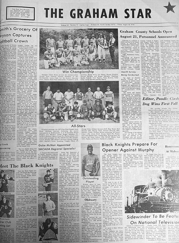 The Star's front page from 55 years ago: Aug. 14, 1970.