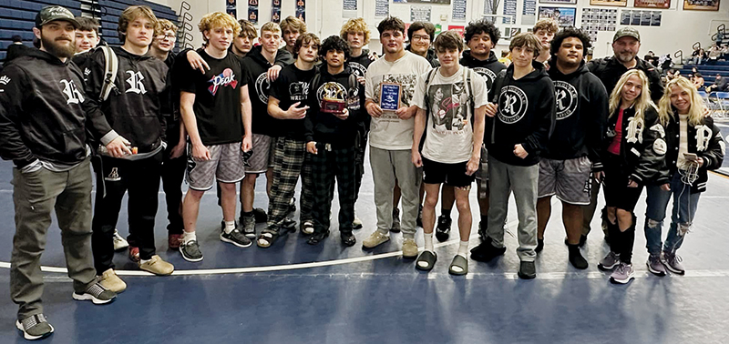 Robbinsville finished second at Saturday’s Enka Duals. Prior to Tuesday, the Knights were 14-7 in duals this year.