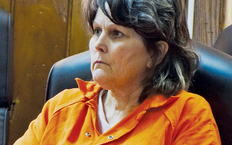 Dawn Phillips, who has been charged with over 60 counts of disturbing graves at Lone Oak Church, appeared in Graham County Superior Court on Sept. 26. Photo by Art Miller/amiller@grahamstar.com
