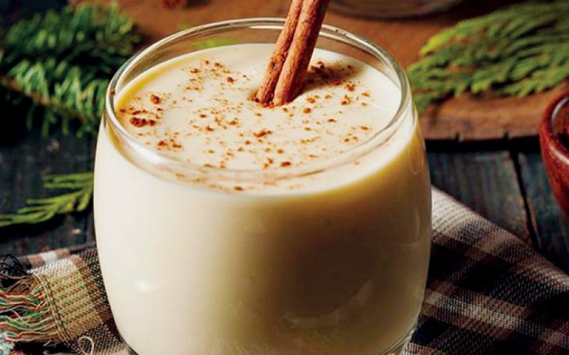 Americans drink 135 million pounds of eggnog every winter.