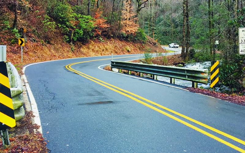 Belvie’s Curve has wrecked many a vehicle, most recently including the stolen car of an alleged armed robber. Photo by Robbi Pounds/rpounds@grahamstar.com