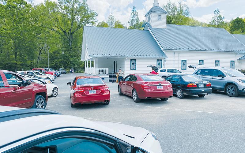 Sweetgum Baptist Church on Old Tallulah Road has been one of the few in Graham County to continue worship services during the COVID-19 pandemic, but has opted to hold parking lot services. A federal judge ruled Saturday that North Carolina  cannot outlaw indoor services and Sweetgum itself opted to not convene in the  sanctuary until Sunday, May 24.