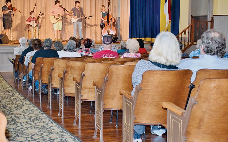 The Stecoah Valley Cultural Arts Center was packed for this concert in 2018, but the 2020 “An Appalachian Evening” concert series will be restricted to livestream-only. Photo by Art Miller/amiller@grahamstar.com