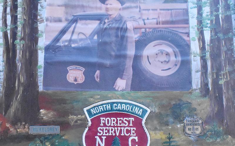 John McKeldrey served as the Graham County ranger with the N.C. Forest Service for 31 years. Photo courtesy of McKeldrey Family