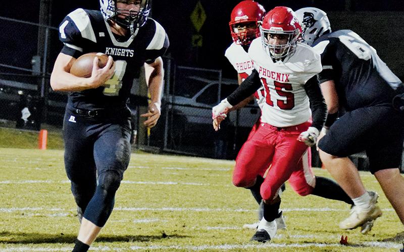 Sophomore running back Cuttler Adams had three touchdowns by the midway point of the second quarter Friday night, tallying 194 yards on 12 carries during the game.
