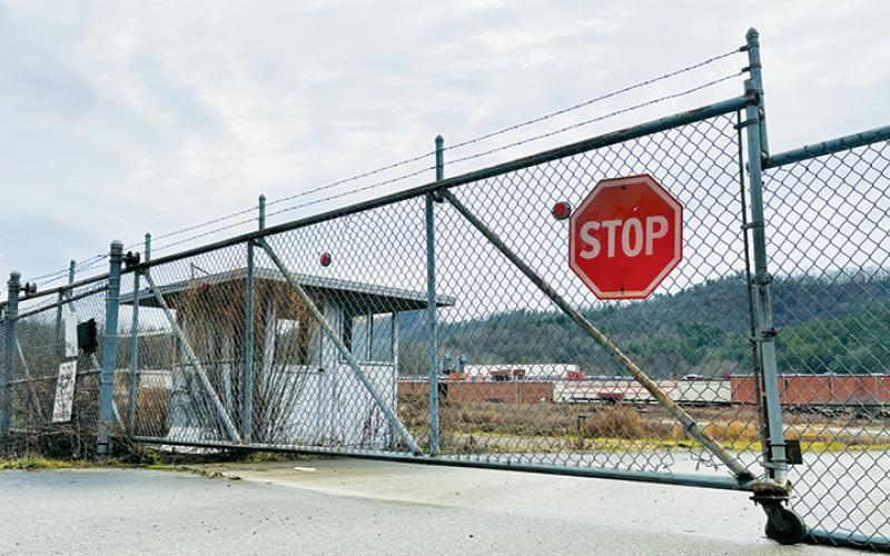 The former location of Oak Valley Hardwood – and before that, Stanley Furniture – has sat vacant since 2019. New Robbinsville Mayor Shaun Adams hopes to change that. Photo by Randy Foster/news@grahamstar.com