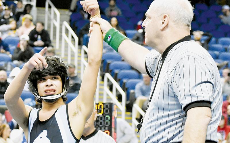 Alexis Panama, 106-pound state champion.