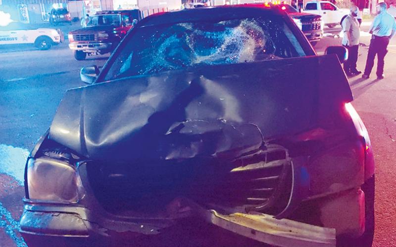 An Illinois man was killed when his motorcycle collided with this SUV in Robbinsville around 8:21 p.m. April 20.