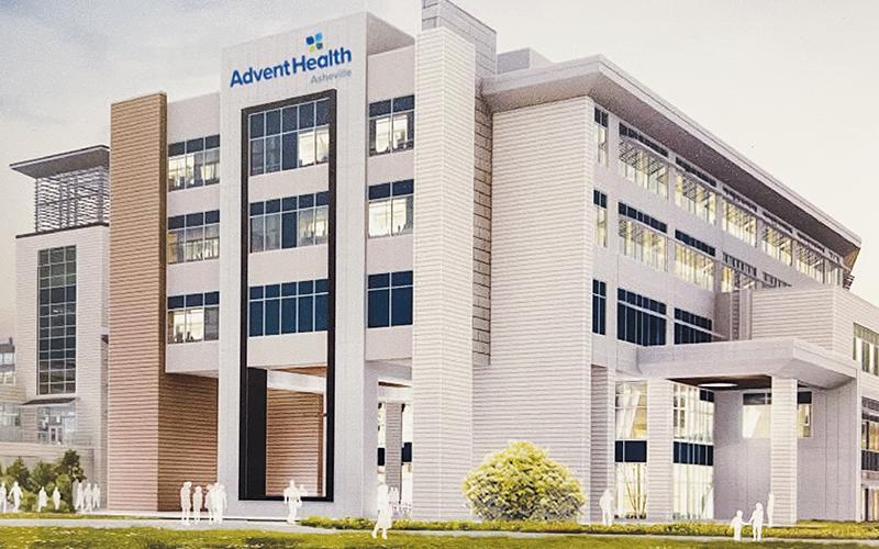 A computerized rendering of what the new facility would look like.