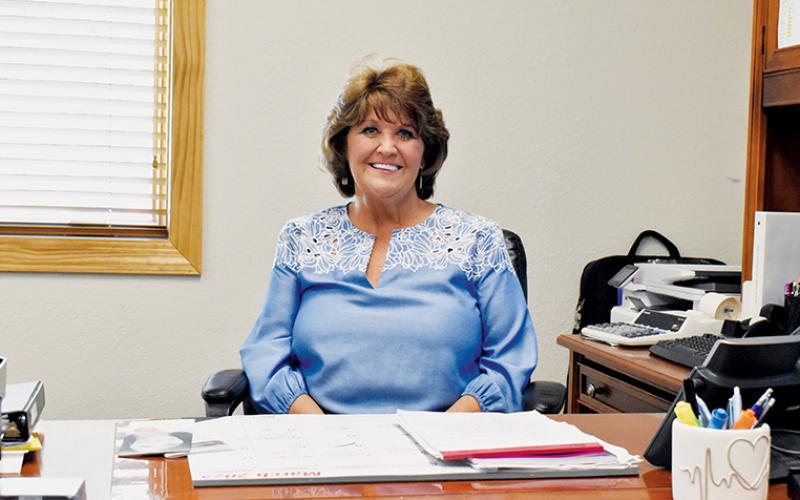 Donna Stephens has been appointed interim health director for Graham County. Photo by Kevin Hensley/editor@grahamstar.com