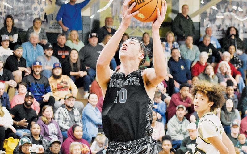 Brock’s varsity career might have came to an end, but his younger brother Bryce will make sure no one dismisses the Adams’ name when he enters his junior season next year. Photo by Montana Buchanan/The Graham Star