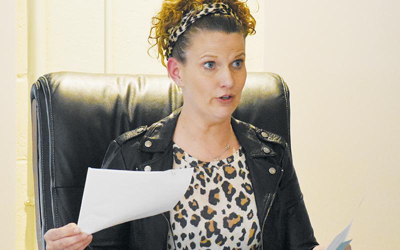 Stacy Carpenter was officially appointed as the new Graham County Finance Manager on April 18. Photo by Kevin Hensley/editor@grahamstar.com