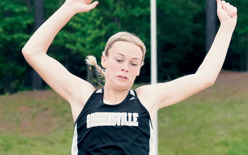 Claire Barlow: State Qualifier, long and triple jumps.