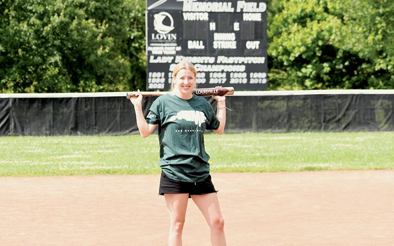 Abigail Knight has made her choice: UNC-Charlotte will be the next to receive the services of the Lady Knights alum. Although her decision might seem practical to some, it was one Knight wrestled with. Photos by Kevin Hensley/sports@grahamstar.com