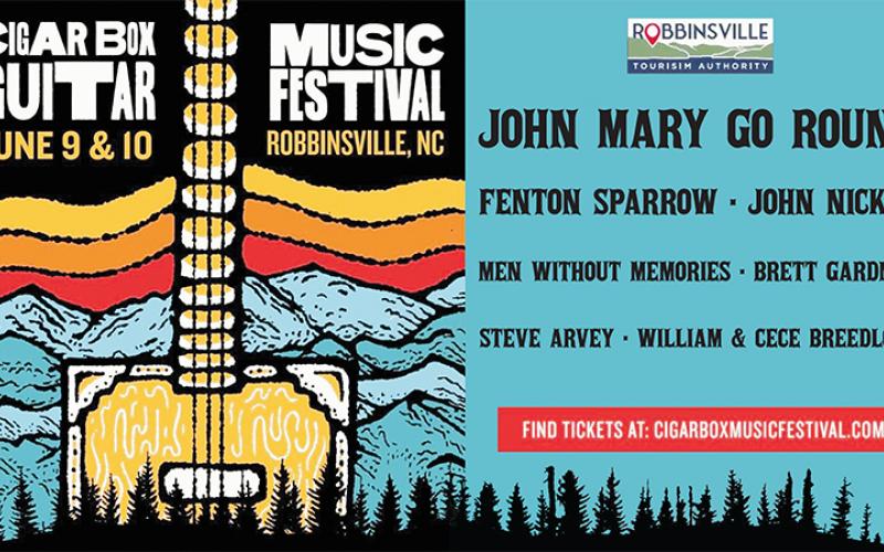 The Robbinsville Tourism Authority is hosting the inaugural Cigar Box Guitar Festival this weekend.
