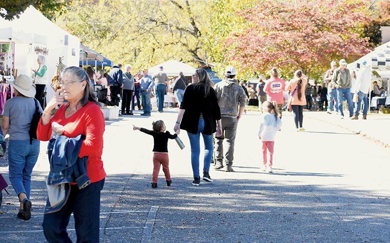The 24th Annual Stecoah Harvest Festival was busy from the word “go,” with an estimated 2,500 visitors passing through the 1-½ day event. Photos by Kevin Hensley/editor@grahamstar.com