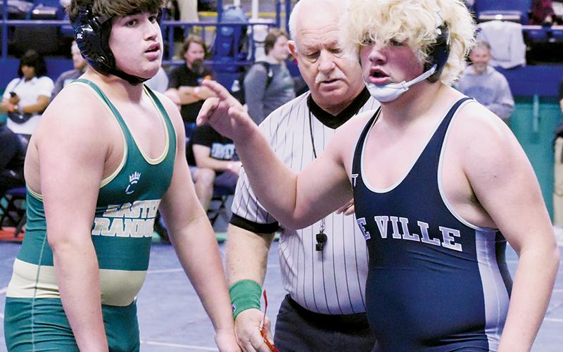 Kellen Ensley, state qualifier, 215 pounds.