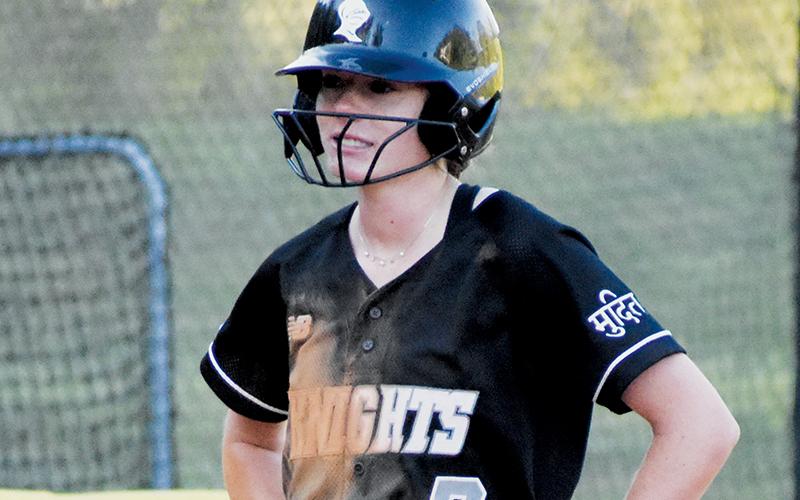Zoie Shuler committed to play softball at the University of Tennessee in the offseason. She will spend her senior year as a Robbinsville Lady Knight, proving why the Vols requested her talents.