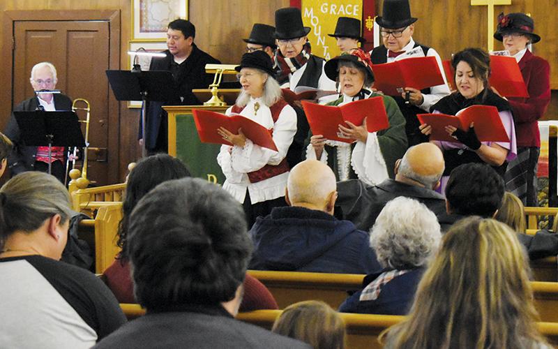 Grace Mountainside Church made sure that the weather  outside did not dampen the Robbinsville Tree Lighting in December, as the festivities were moved inside the sanctuary.