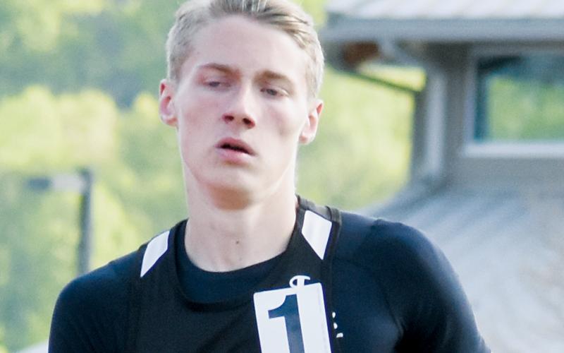 Nathan Frederick, state qualifier, 800-meter dash