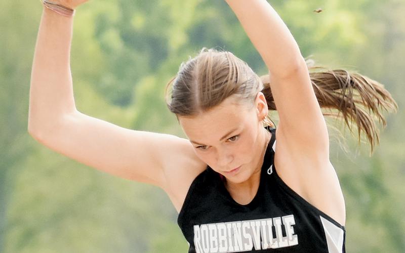 Claire Barlow, state qualifier, long and triple jumps