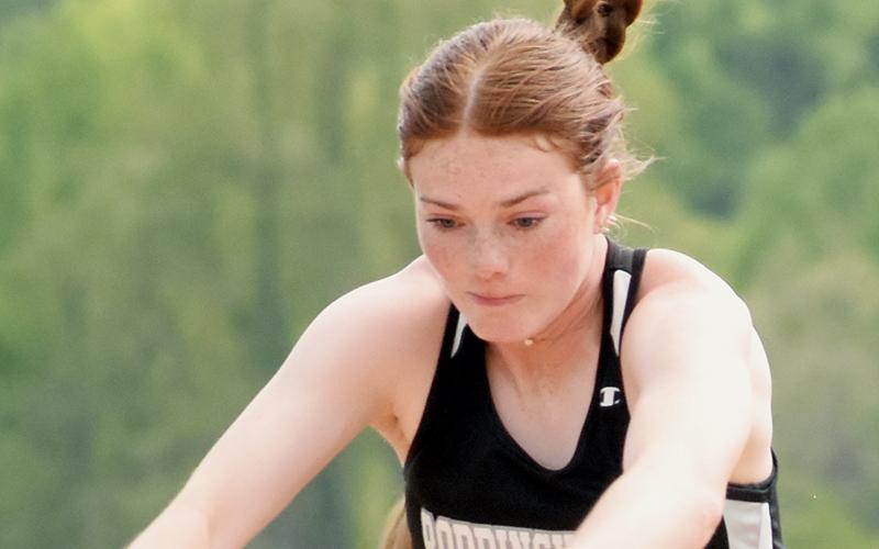Zoie Shuler, state qualifier, high, long and triple jumps; 200-meter dash