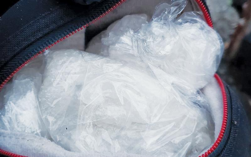 A routine probation visit earlier this month ultimately yielded 348 grams of methamphetamine. Photo courtesy of N.C. Department of Adult Correction