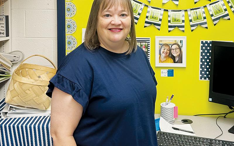 Analisa Collins was named Robbinsville Elementary School's 2023-24 Teacher of the Year. Photos by Latresa Phillips/The Graham Star
