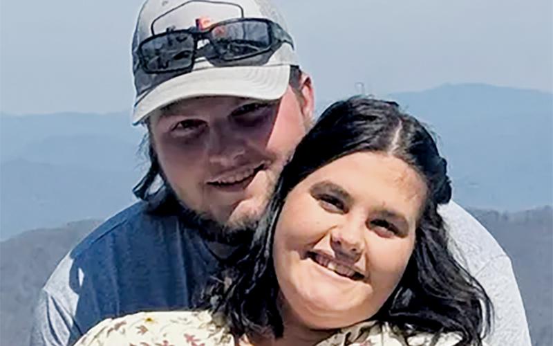 Aaron and Abbi Phillips lost their home on Upper  Tuskeegee Road to a fire Saturday night. The couple also has a two-month-old son, Colter.