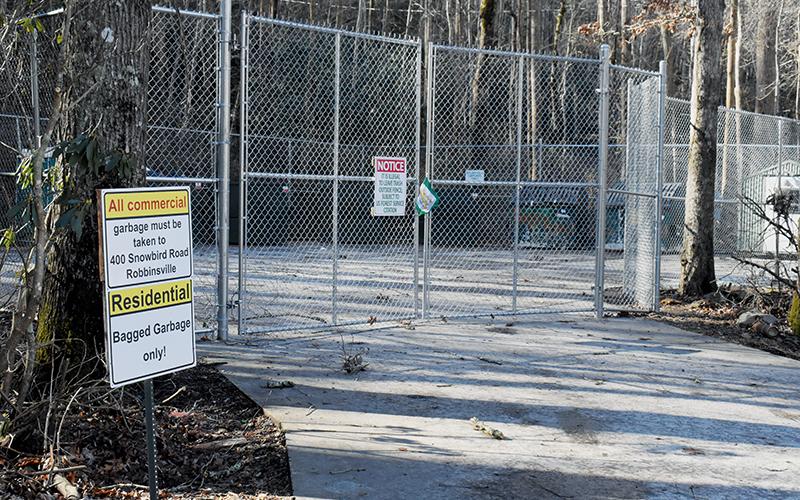 The popular Bear Creek sanitation center officially re-opened for public use Dec. 21, with more restrictions in place to help combat misuse at what the county identified as its most problematic convenience site. Photo by Kevin Hensley/editor@grahamstar.com