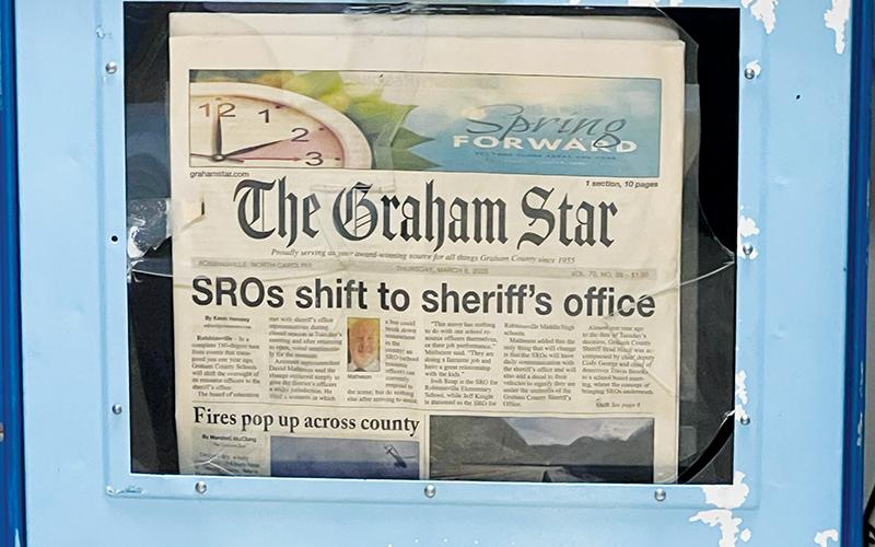 After 5 ½ years as editor of The Graham Star, there is still a learning curve. Who knew that reminding folks about the bi-yearly time change would cause such outrage? Photo by Kevin Hensley/editor@grahamstar.com