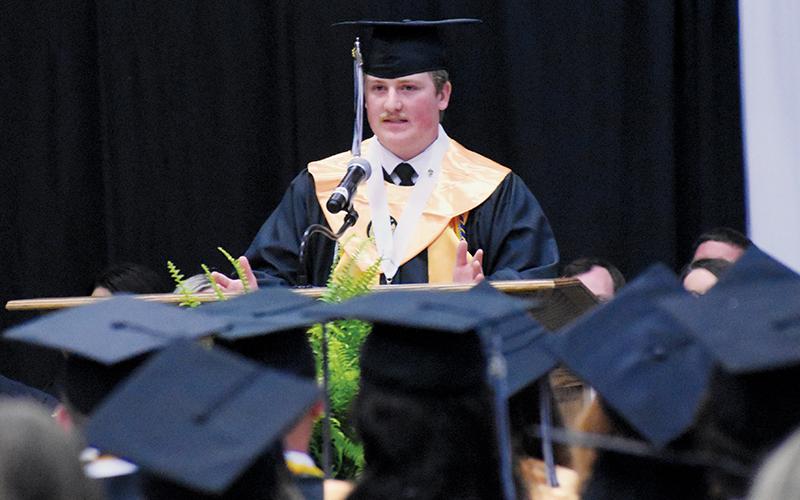 Speeches delivered at Friday’s graduation by several members of the Class of 2025 included salutatorian Ryan Lynn. More photos from the evening will be uploaded soon to The Graham Star’s Facebook page.