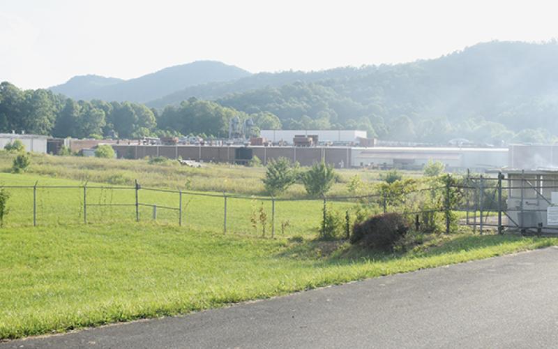 Construction was already underway at the former home of Stanley Furniture and Oak Valley Hardwoods off  Snowbird Road on Tuesday, as EcoKing Solutions begins preparations to establish its first manufacturing plant in the United States. Photos by Kevin Hensley/editor@grahamstar.com