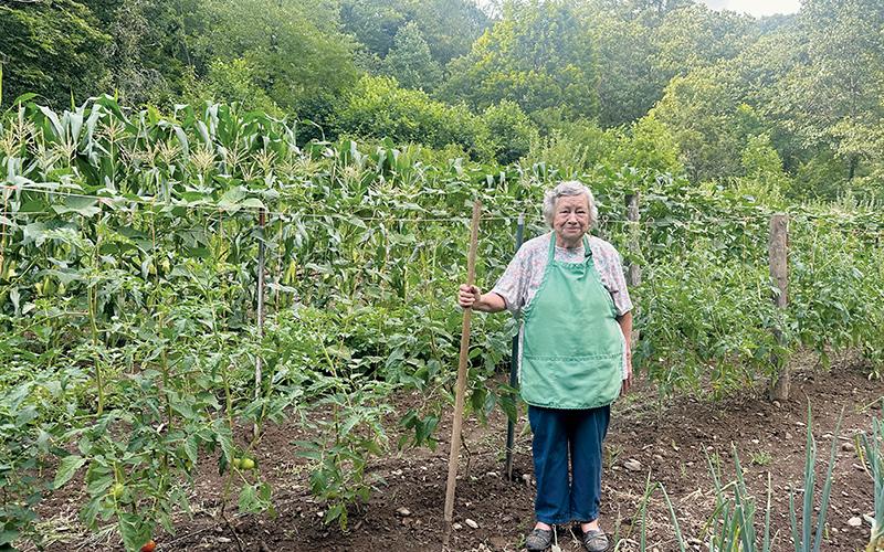 Gardening has been a lifelong love for Bear Creek resident Jean Taylor. Photos by Latresa Phillips/The Graham Star