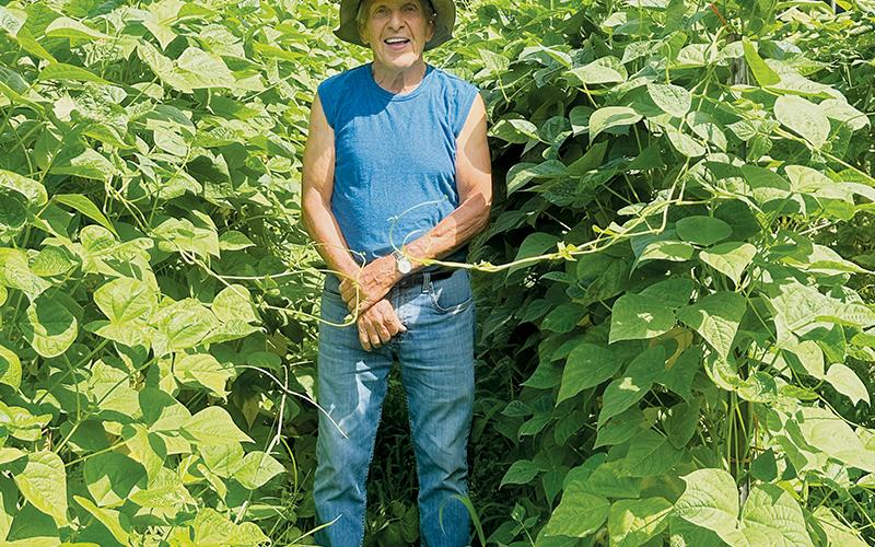 Raymond Norton fell in love with farming at an early age. Retirement has only given him more time to work at the hobby he loves. Photos by Latresa Phillips/The Graham Star