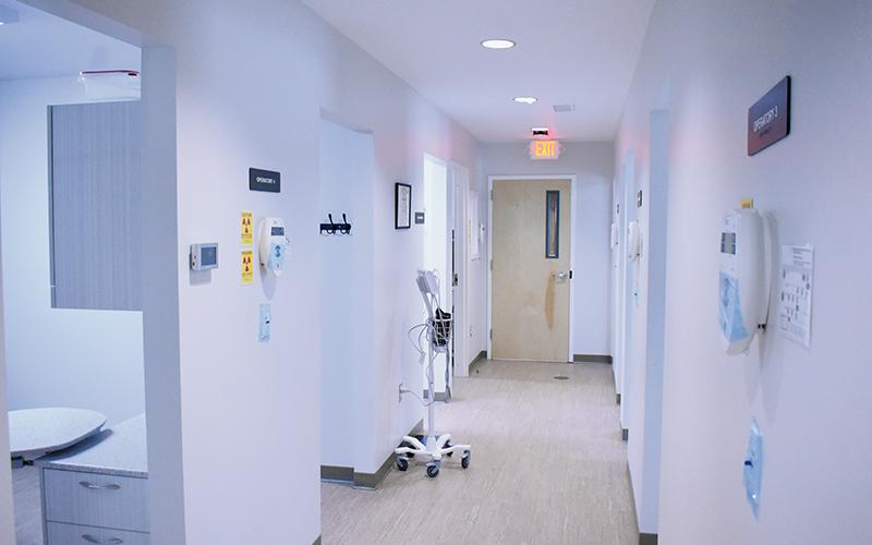 A large portion of the upgrades to Appalachian Mountain Health in Robbinsville was the addition of a dental wing.