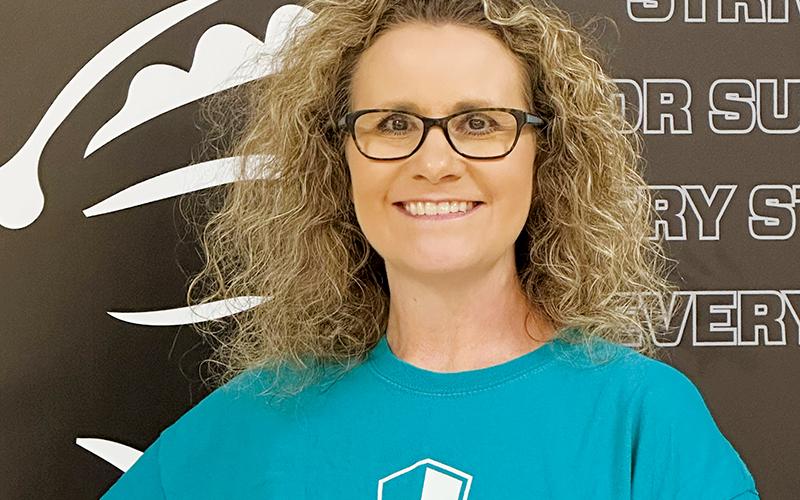 Robbinsville High School teacher Crystal White has been named the Grand Marshal of this year's Homecoming Parade. Photo by Latresa Phillips/The Graham Star