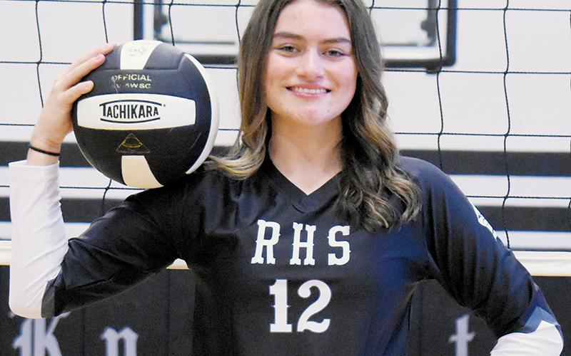 Chloe Adams, Sophomore Middle Hitter: All-Conference