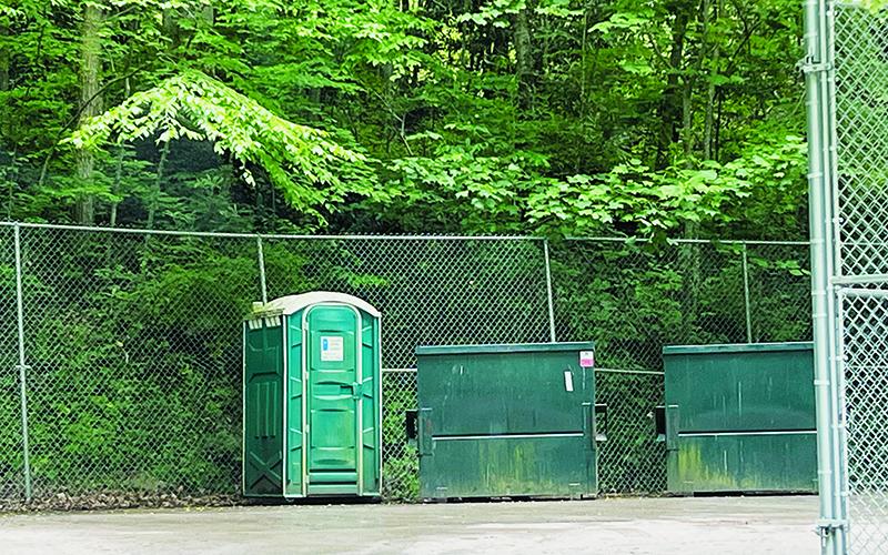 Both the Bear Creek (pictured) and Snowbird sanitation centers will close July 1.  Photo by Kevin Hensley/editor@grahamstar.com