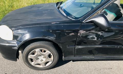 Want to know how much damage it takes to total a 20-year-old Civic? See above for reference.