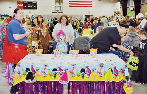 Due to rain, last year’s Trunk-or-Treat event had to be moved inside the Robbinsville Elementary School gymnasium. Though the 2020 installment will be held outdoors, COVID-19 protocols will see people spread much further apart than last year.