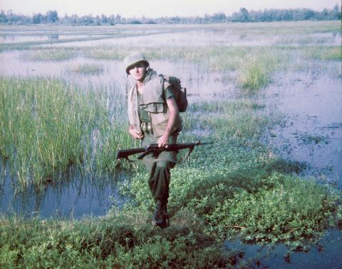 The unusual landscape of Vietnam is just one obstacle Graham County resident Bob Lewis experienced while defending the United States.
