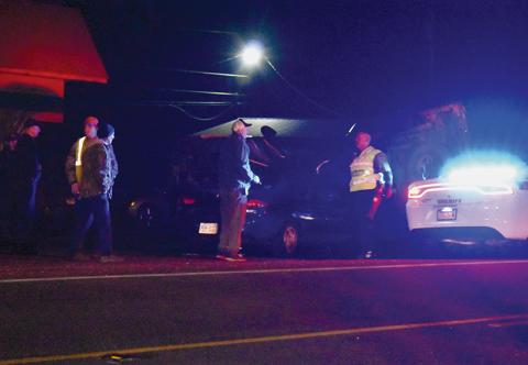This Dec. 14 accident on Tallulah Road sent a local man to Erlanger Hospital in Chattanooga. Photo by Charlie Benton/news@grahamstar.com